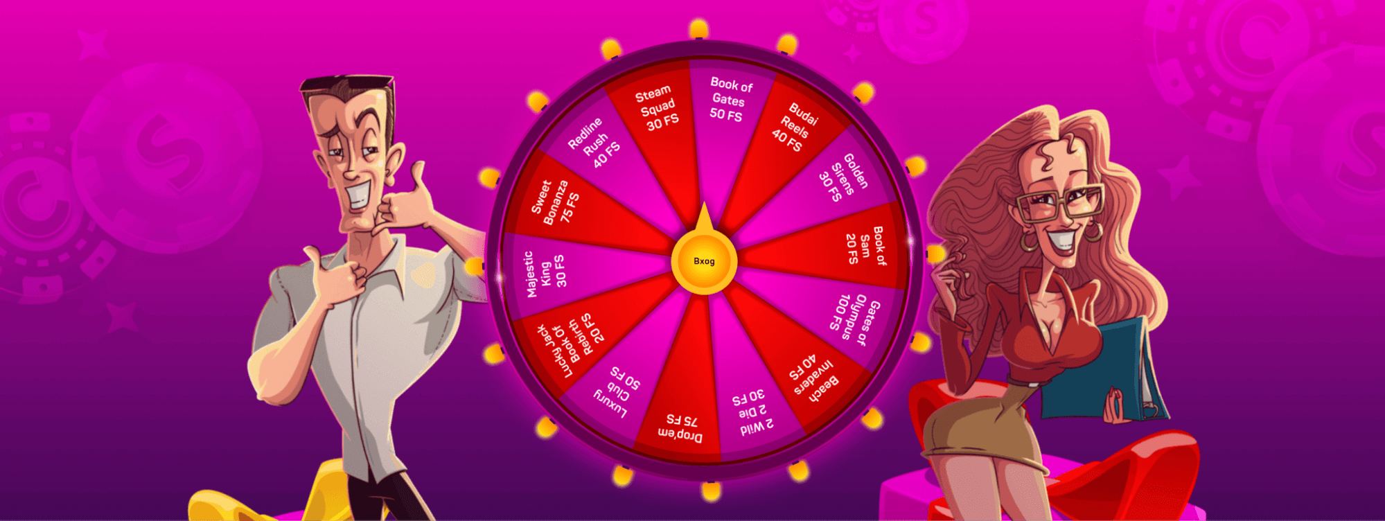 печеливши сектори на casinoslots бонус колело в slotino