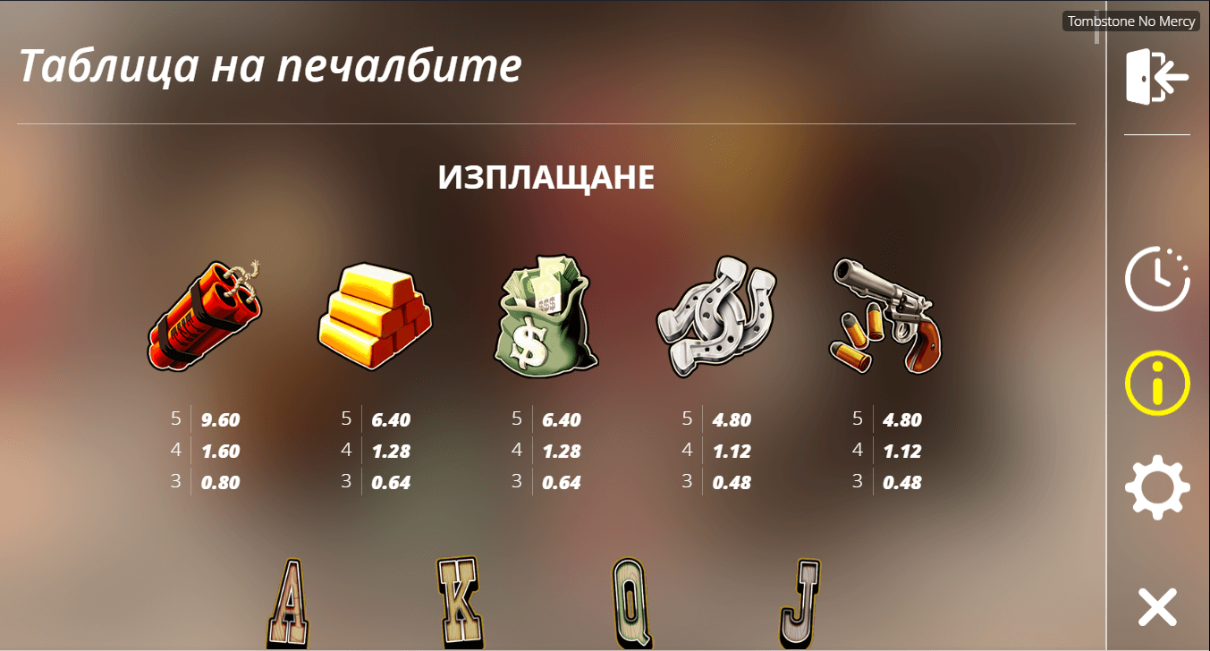Tombstone No Mercy слот игра правила и информация