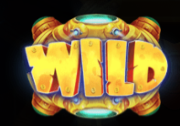 Лого на слот играта The Wild Machine, показващо отличителния Wild символ в метален дизайн.