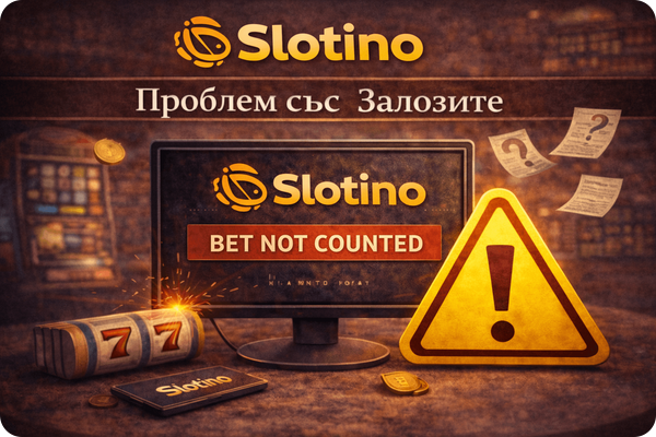Slotino проблем със залозите