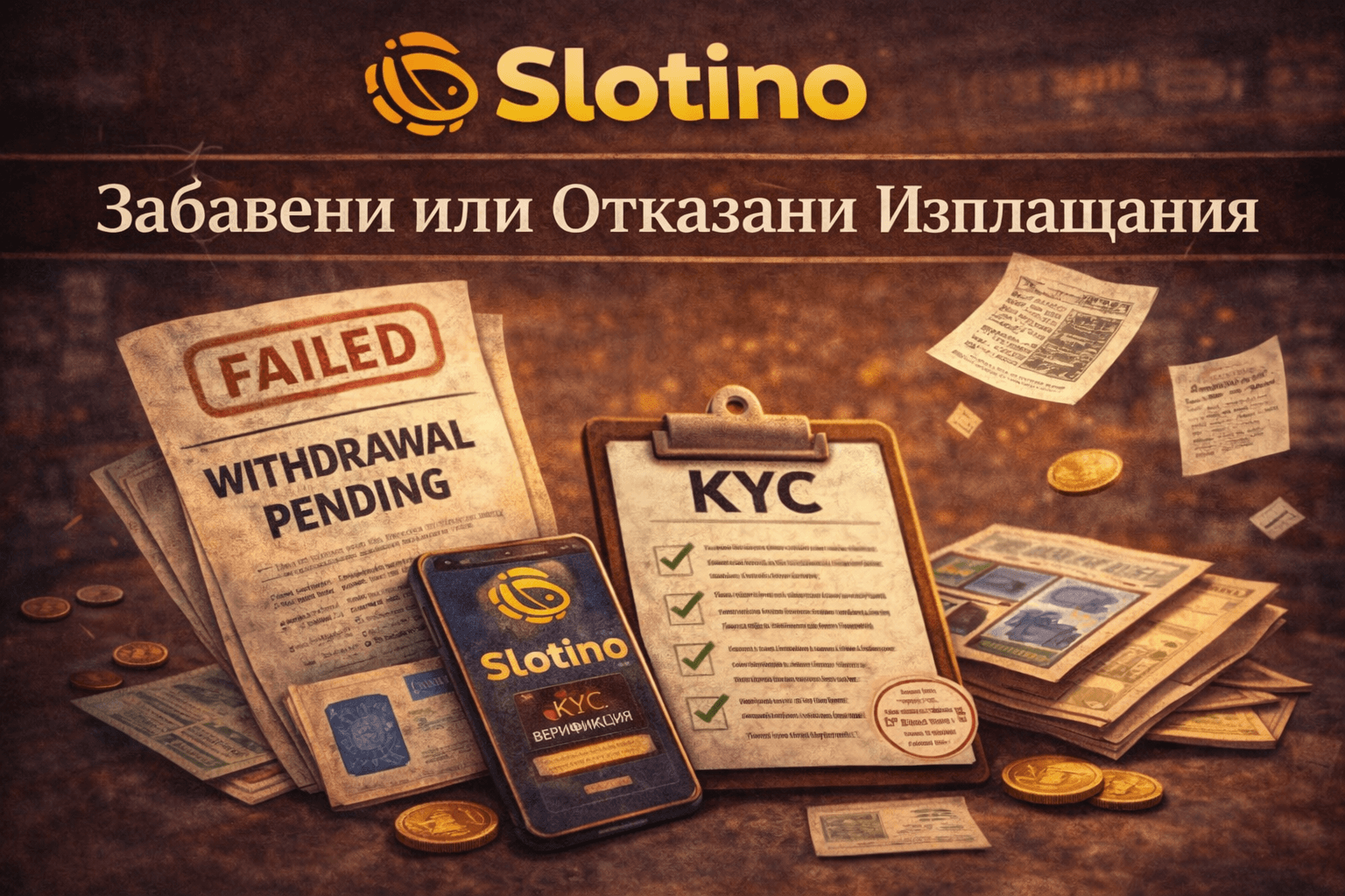 Slotino проблеми забавени плащания