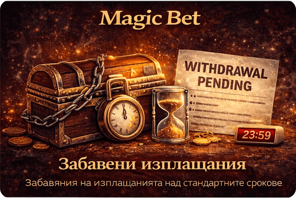 Magic Bet Забавени или Отказани Изплащания