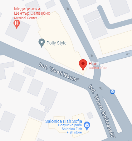 ефбет зала в лозенец софия адрес на гугъл