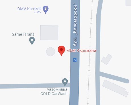 казино зала ефбет в град кърждали локация