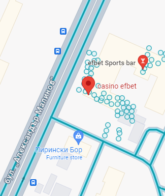 физическо казино ефбет младост софия адрес