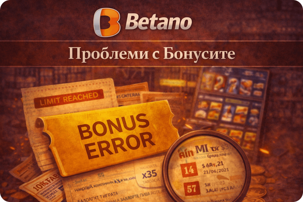 betano проблем с бонусите