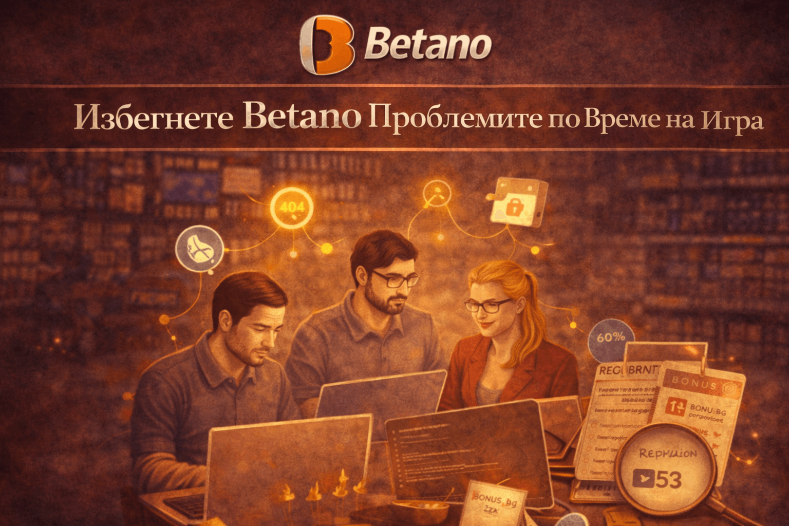 betano проблеми по време на игра