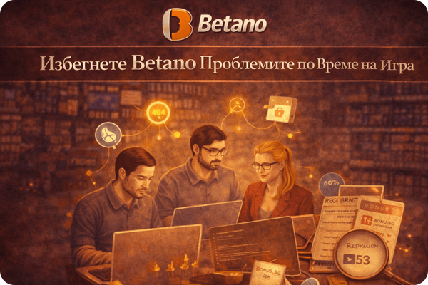 betano проблеми по време на игра