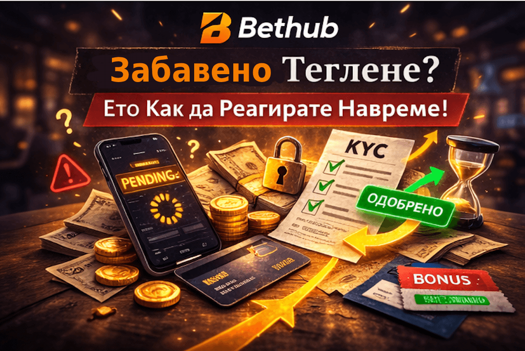 Bethub казино проблеми с тегленията