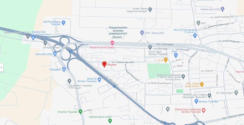 игрална зала сезам велико търново локация