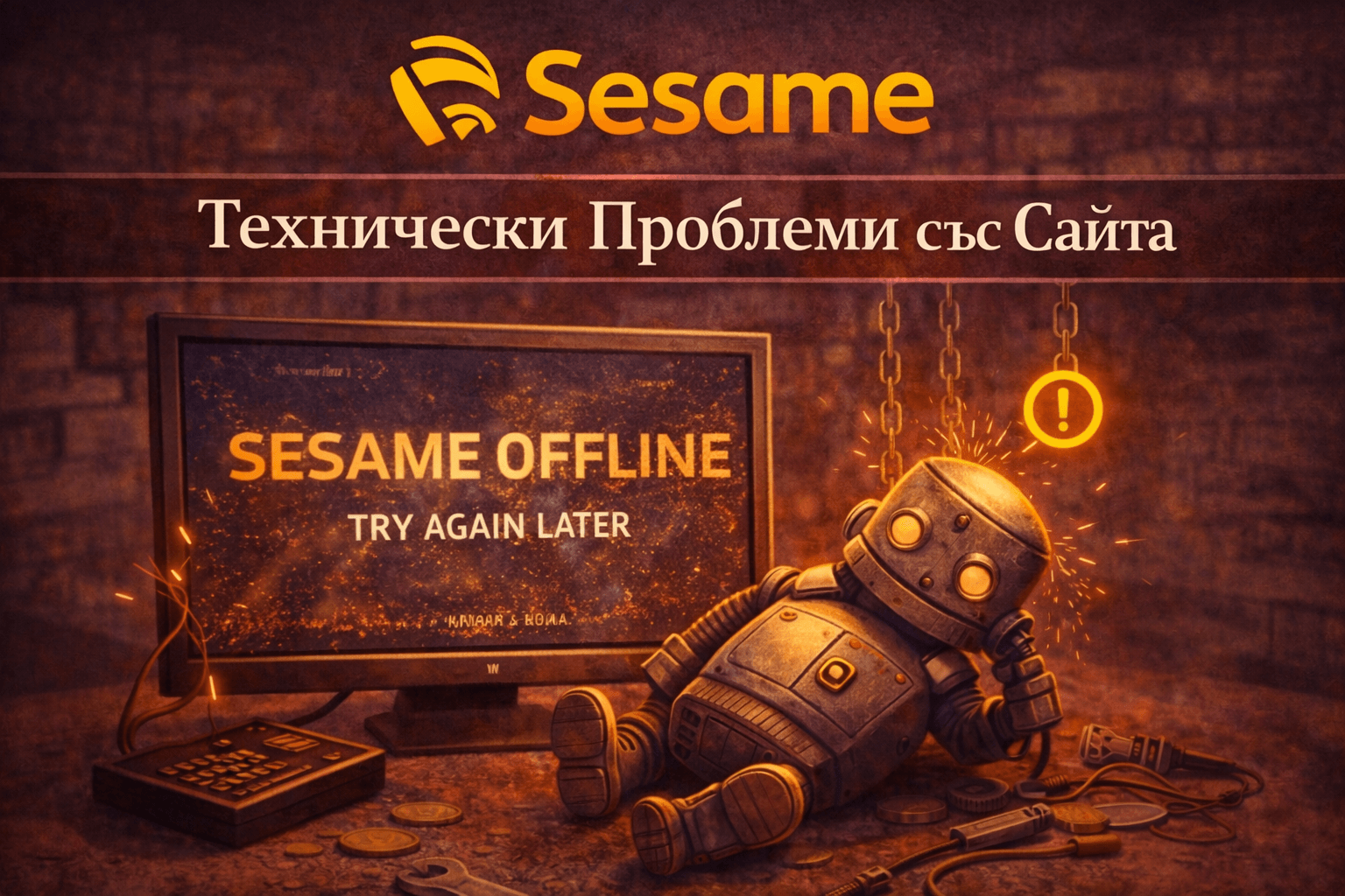 sesame технически проблеми