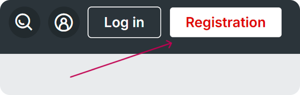 бутон за регистрация в онлайн казино супербет