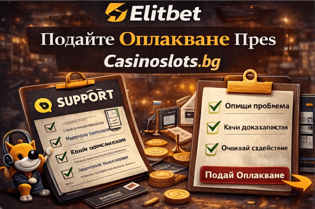 Изпращане на оплакване през сasinoslots