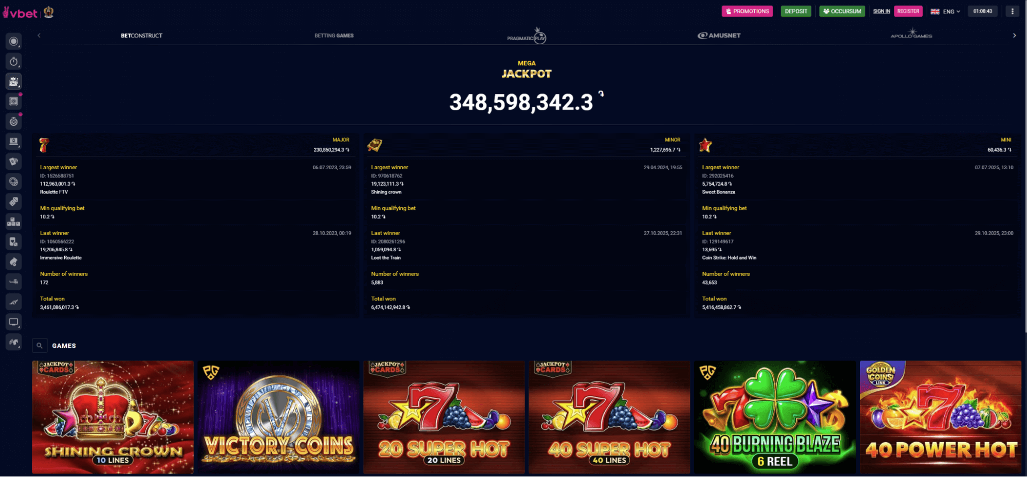 Vbet казино игри с джакпот