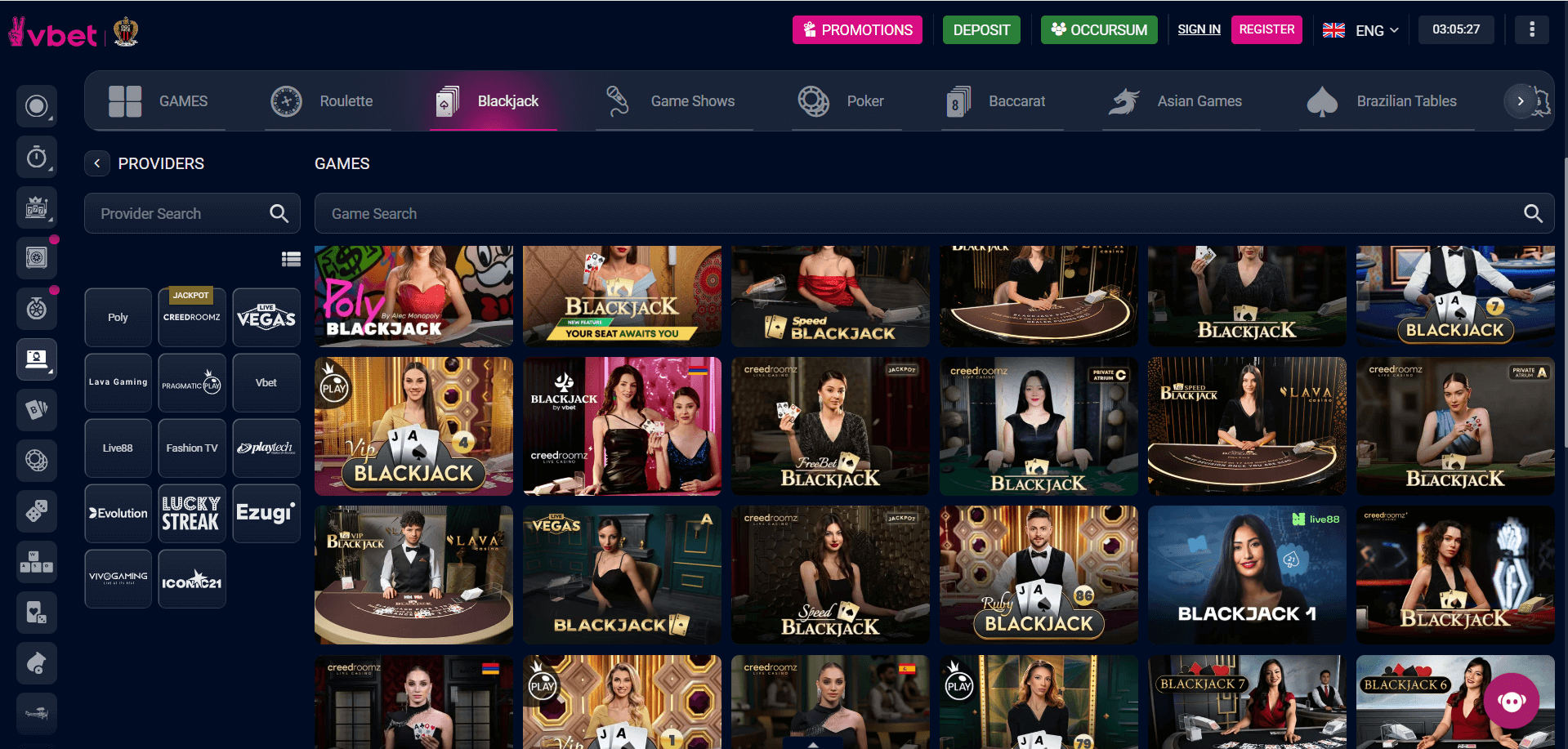 vbet онлайн казино блекджек на живо