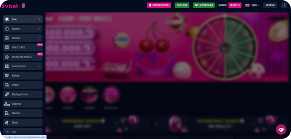 vbet онлайн казино игри