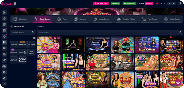 vbet онлайн казино шоу игри на живо