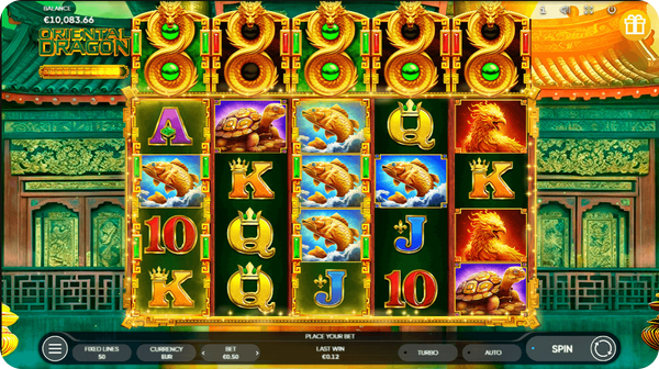 oriental dragon endorphina casino game