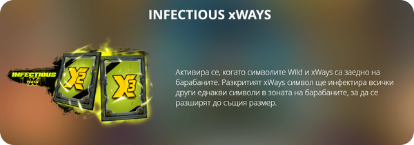 nolimit city специална функция infectious xways