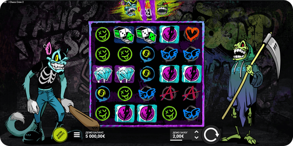 hacksaw gaming казино игра chaos crew