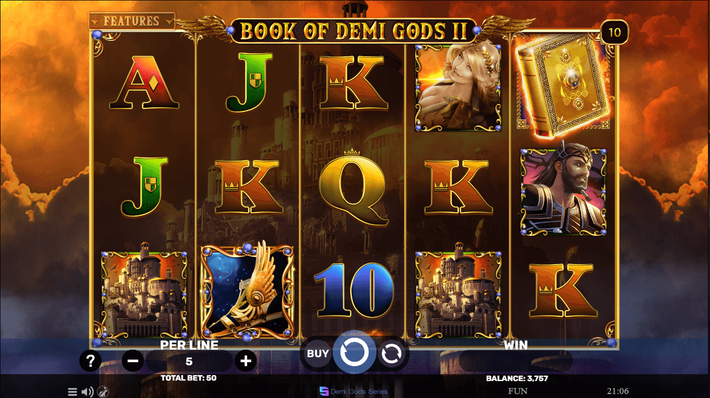 spinomenal слот игра book of demi gods 2