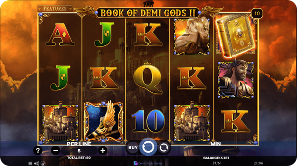 spinomenal слот игра book of demi gods 2