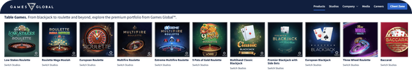 games global казино игри на маса