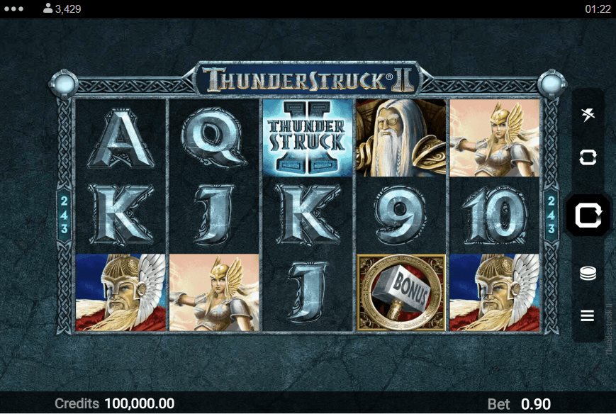 games global ротативка thunderstruck ii