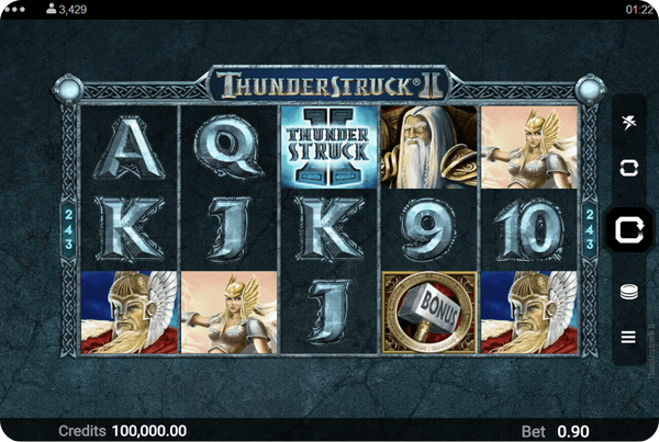 games global ротативка thunderstruck ii