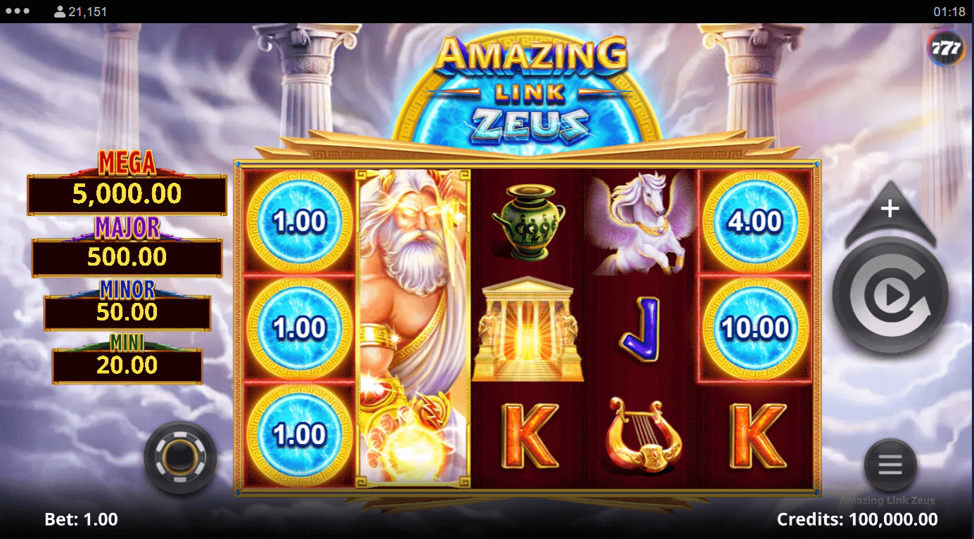 games global слот игра amazing link zeus
