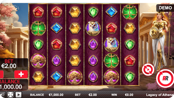 red rake слот legacy of athena