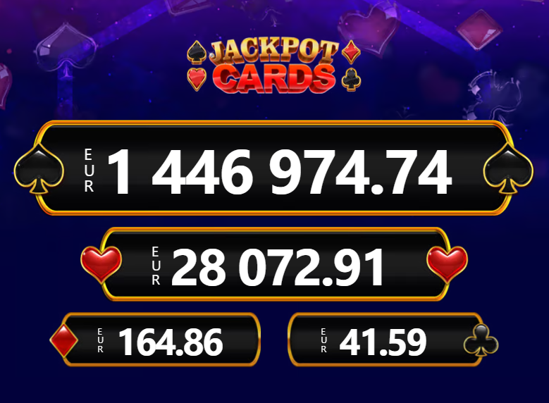 jackpot cards при слот игрите с животни