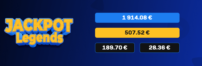 прогресивен jackpot legends при слот игрите с животни
