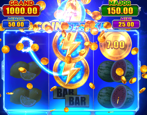 попаднахме в бонус игра по време на тестовете ни на hold and win слотове