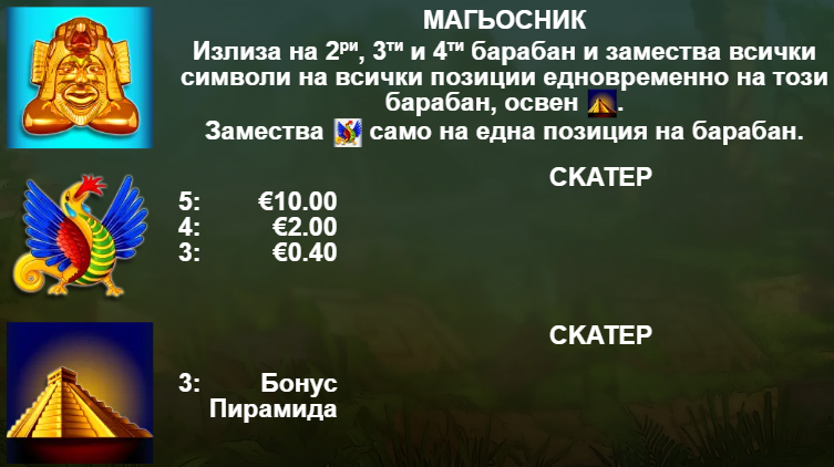 скатер символи на mega jack slots