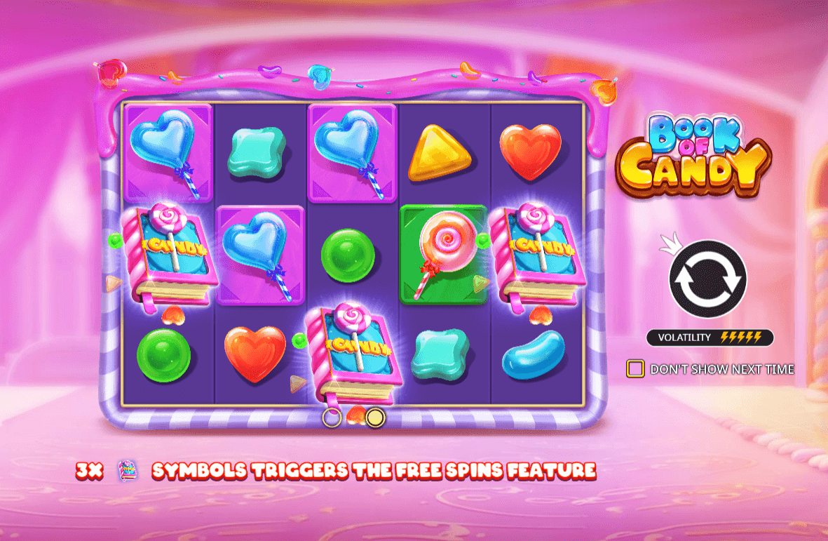 нова казино игра book of candy