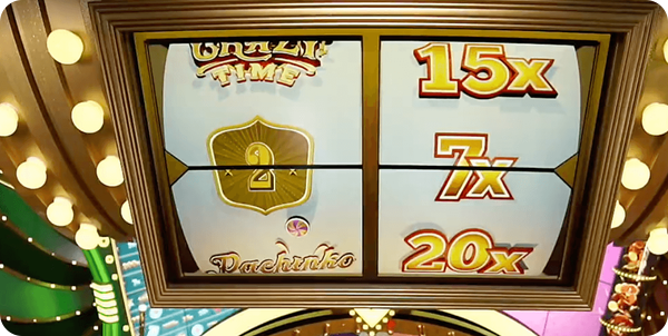 top slot в crazy time шоу програма