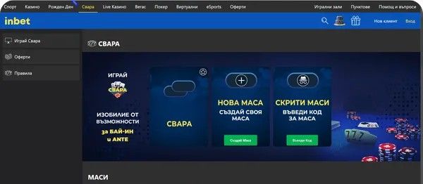inbet свара