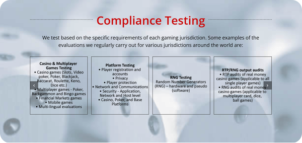 compliance testing на itechlabs за слотове с 5 линии