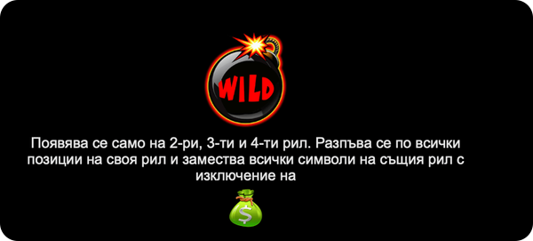 специален символ wild при слот игрите с 50 линии