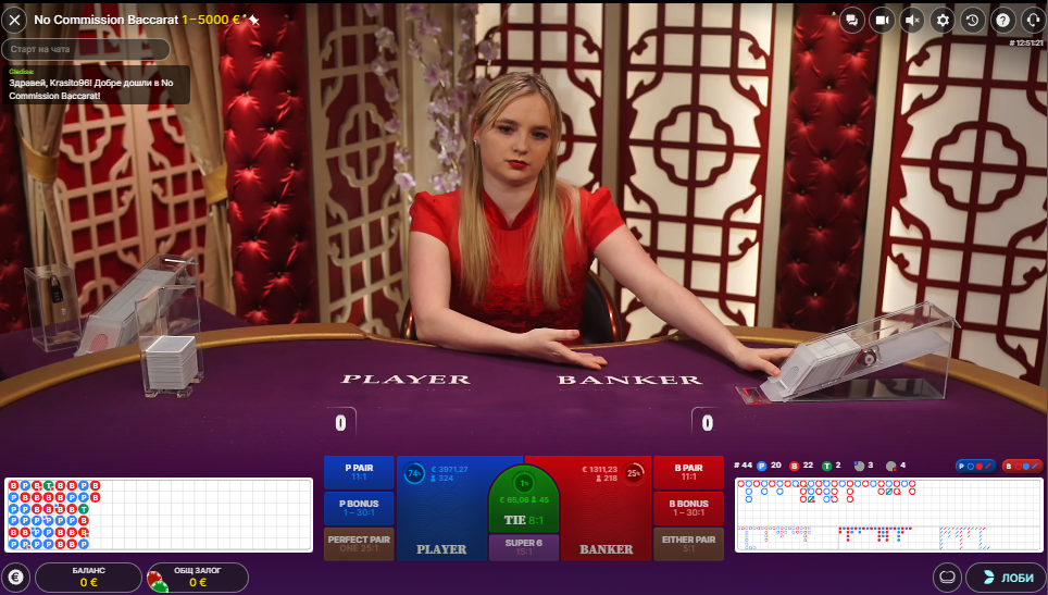 No Commission Baccarat