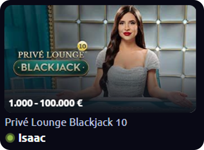 Private Table Blackjack