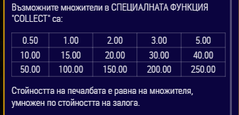 специална функция collect на онлайн казино слот barbarian