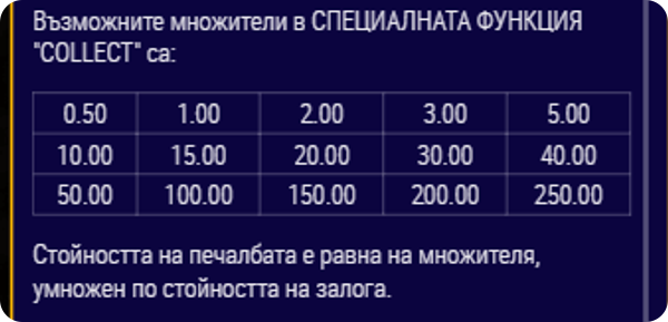 специална функция collect на онлайн казино слот barbarian