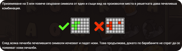 le bandit печеливши линии