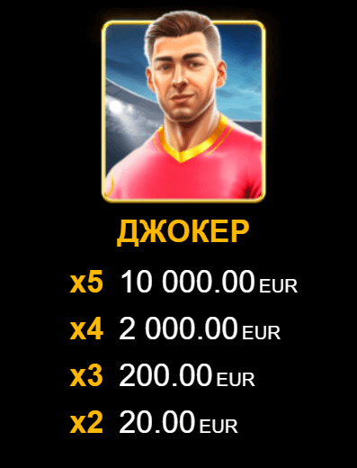 burning goals специален символ джокер
