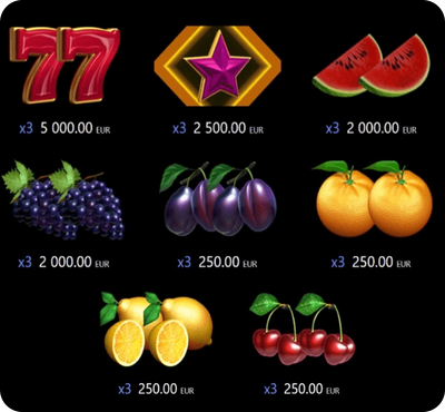 great 27 печеливши символи