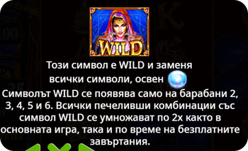 madame destiny megaways wild символ