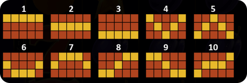 3 fruits win 10 lines печеливши линии