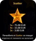 3 fruits win 10 lines специален символ scatter